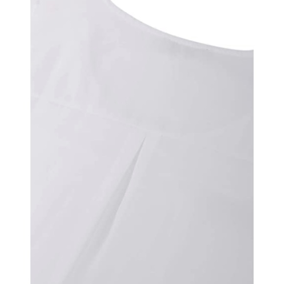 NWT flowing pleated chiffon overlay sleeveless - Picture 4 of 9